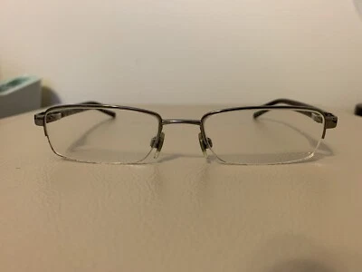 Dolce & Gabbana D&G Gafas 5001 079 Negro/Plateado Medio Borde Marco Italia 49 17  Foto 1 de 4