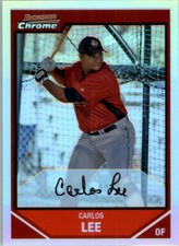 2007 Bowman Chrome Refractors Baseball Card Pick
