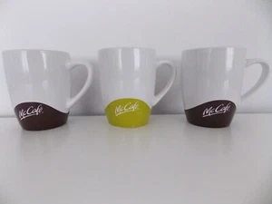 3 Mc Cafe Tasse Becher Mc Donalds Kaffeetasse verschiedene Sammeln - Bild 1 von 2