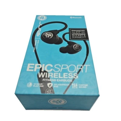 JLab Epic Sport Bluetooth Wireless Earbuds IP66 Sweatproof Sports moisture-proof - Image 1 of 4