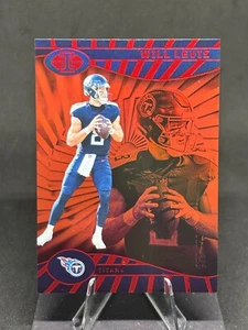 2024 Panini Illusions Will Levis #88 Red Trophy Collection/175 Tennessee Titans - Imagen 1 de 2