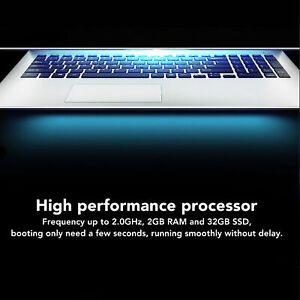 14.1 Inch Laptop IPS Screen Bluetooth Laptop 2GB RAM 32GB SSD Portable Business