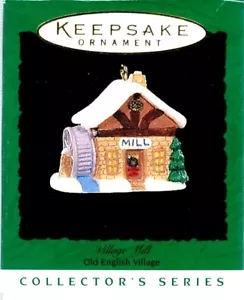 Hallmark 1996 Village Mill Old English Keepsake Miniature Ornament - Bild 1 von 2
