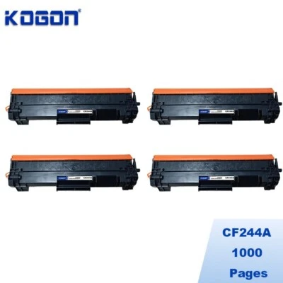 4 CF244A Black fit for HP LaserJet Pro M15w Toner M15 M15a MFP M28w M28a M15 44A - Image 1 of 2