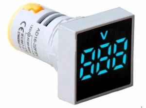 Einbau LED Voltmeter 3-stellig 60 - 500V / AC, 1%, 15mm Ziffernhöhe, 1St. - Bild 1 von 6