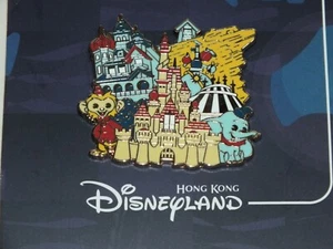 Disney Pin Trading D23 Around The World of Disney Parks Hong Kong Disneyland - Picture 1 of 6