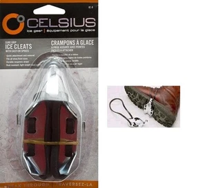 Rápido en HIELO tacos crampones picos zapatos IC-3 botas de invierno pesca resbalón otoño - Imagen 1 de 1