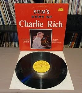 CHARLIE RICH Sun's Best Of Vinyl L.P **1974 USA Press** SUN 135 - VG/VG - Picture 1 of 8