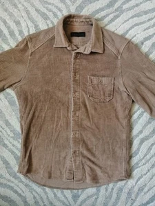 Drykorn For Beautiful People Men's Corduroy Shirt Size Small Brown Corduroy  - Picture 1 of 10