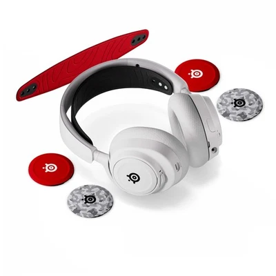 SteelSeries Arctis Nova 7P White Wireless Gaming Headset + Multi-Booster Pack--- - Image 1 of 4