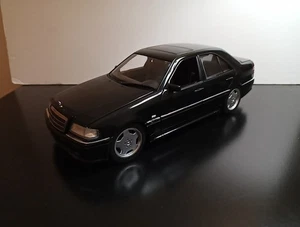 1/18 USED MERCEDES BENZ C36 AMG BLACK UT MODELS READ  NO BOX - Picture 1 of 8