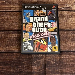 Grand Theft Auto Vice City PS2 Play Station 2 NUR HÜLLE (ohne Spiel oder Handbuch) - Bild 1 von 4