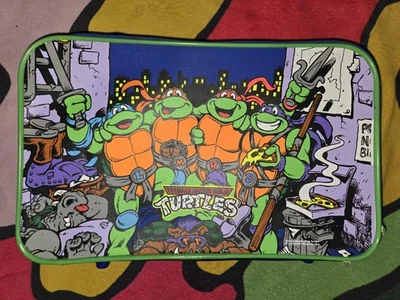 1991 TMNT Vintage Teenage Mutant Ninja Turtles Suitcase, Mirage, Imagings 3 - Image 1 of 4
