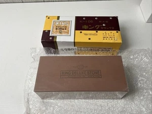 King AKA Deluxe Super Large Wetzstein Steinblock 1000er Körnung #K-105 Japan (LESEN) - Bild 1 von 14