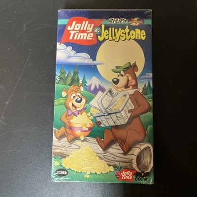 Jolly Time at Jellystone VHS YOGI BEAR Cartoon Network Hanna-Barbera NEW 1993  - Image 1 of 4