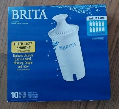 Brita 987554 Pitcher Replacement Filters - 10 Pack - Image 1 of 2