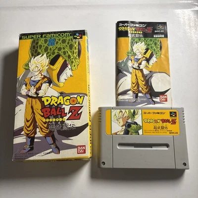 Dragon Ball Z 1993 Bandai Super Famicom SNES NTSC-J JAPAN Game Complete - Image 1 of 4