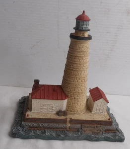 Harbour Lights Spectacle Reef Lighthouse Michigan 1995 #410 6-1/2" de ancho x 7" de alto - Imagen 1 de 5