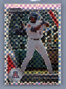 2021 Panini Prizm Draft Picks #PDP106 Donta' Williams Power Plaid Prizm /35 - Picture 1 of 2