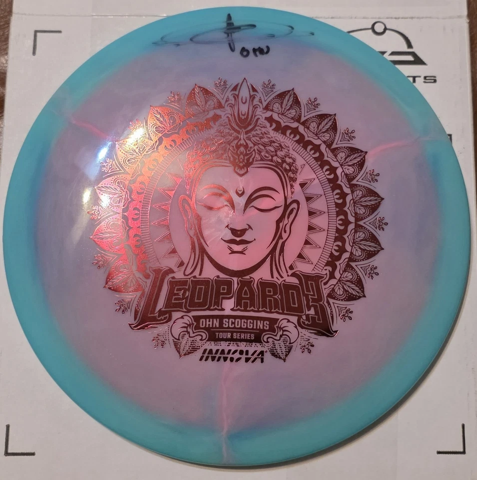 Signed 2024 Ohn Scoggins Innova Tour Series Proto Glow Halo Star Leopard3 - Image 1 of 1