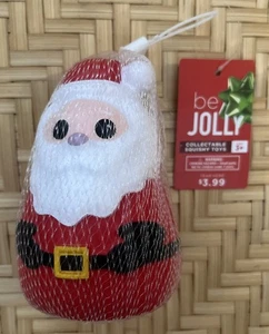 Be Jolly Holiday Weihnachten Weihnachtsmann NEU Quetschspielzeug langsamer Aufstieg 4 Zoll - Bild 1 von 2
