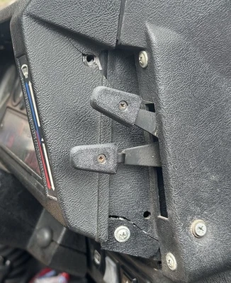 Land Rover Defender Heater Knobs x3 - 3d Printed in ABS-GF high quality  DA8945 - Image 1 of 4