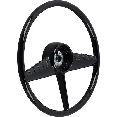 Caminhão Chevy GMC 1954-56; Volante 15"; Preto - Imagem 1 de 4