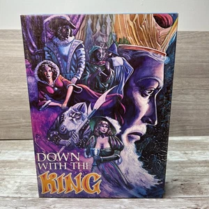 1981 AH Avalon Hill Bookcase Board Game DOWN WITH KING * Unpunched Complete VTG - Picture 1 of 23