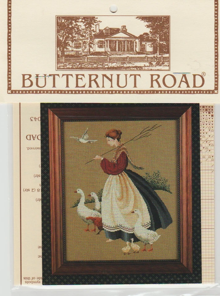 Feathers & Friends by Butternut Road cross stitch pattern - Image 1 of 1