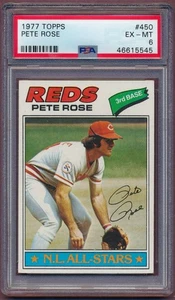 1977 Topps Pete Rose #450 PSA 5!! - Picture 1 of 2