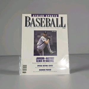 Vintage 1996 Athlon Sports Baseball Magazine Volume 9 Randy Johnson Cover GC VTG - Picture 1 of 10