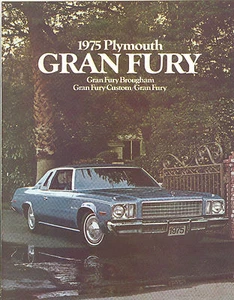 1976 Plymouth Gran Fury Prospekt Brougham/Custom/G Fury - Bild 1 von 1