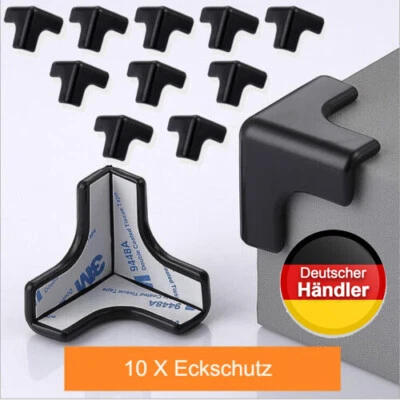 10x Kantenschutz Eckschutz Ecken Schutz Baby Kinder Sicherheit Tisch Möbel 4x4cm - Bild 1 von 4