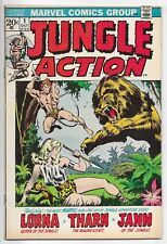 Jungle Action #1 BRONZE AGE MARVEL COMIC BOOK Lorna - Tharn - Jann CIRCA 1972