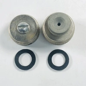 Two (2) Coleman #603-1361 Small 3 Piece Fuel Cap Gaskets - GASKETS ONLY - Picture 1 of 3
