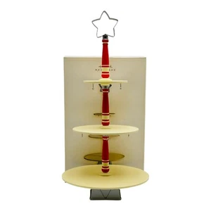 Hallmark 2006 The Merry Bakers Christmas Ornament Display Tree Stand NEW - Picture 1 of 17