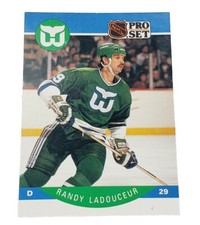 1990-91 Pro Set Randy Ladouceur Hartford Whalers #108 Hockey Trading Card 