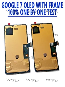 GE OLED do Google Pixel 7 Zamiennik z ramką Wyświetlacz LCD - Czarny - Zdjęcie 1 z 6