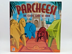 Vintage Parcheesi The Classic Game Of India Milton Bradley, 2001 RARE & Complete - Picture 1 of 13