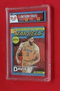 Panini Donruss Net Marvels 2020-21 prueba de prensa Anthony Davis #20 GHR 9 - Imagen 1 de 3