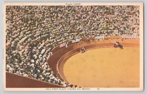 Postcard Plaza Toros, Bull Fight Plaza, Tijuana, Mexico - Picture 1 of 2