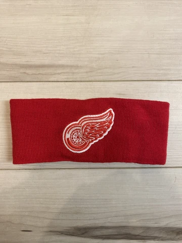NFL Detroit Red Wings Logo 7 Winter Knit Headband Ear Warmer Cover