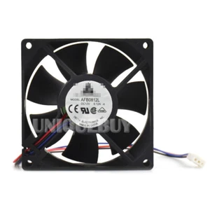 Cooling fan AFB0812L for Delta CPU Chassis Computer 80*80*25mm 12V 0.12A 3Pin - Afbeelding 1 van 4