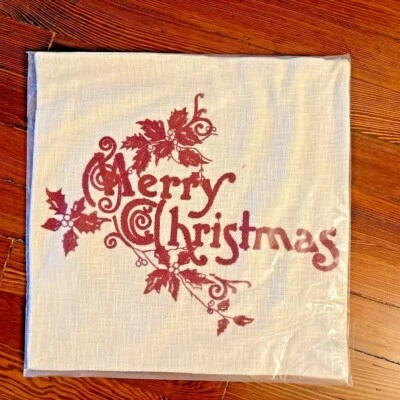 Pottery Barn Almohada de Navidad Sham Seuss Vacaciones Disney Fiesta Regalo Fiesta Mamá, Foto 1 de 4