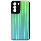 Case for Samsung Galaxy S21 Bi-material Holographic Shiny Thin green