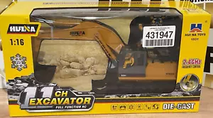 Brand new Huina 11CH 1:16 2.5GHz die-cast remote control full function excavator - Picture 1 of 4