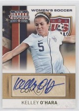 2012 Americana Heroes & Legends Signatures /159 Kelley O'Hara #13 Rookie Auto RC