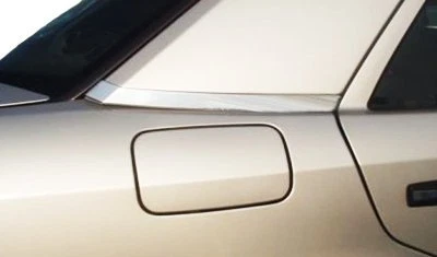 Cubiertas de pilar trasero de acero inoxidable para Mercedes W124 E320 E420 E500 1986-1995 Foto 1 de 4