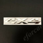 3D Metal Chrome 4X4 Trunk Rear Emblem Badge Decal Stickers Turbo V6 Sport 4Wd