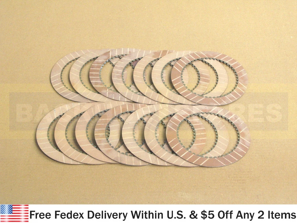 JCB Transmission Friction Plate Packet of 14 Pcs (part No. 445/03205)